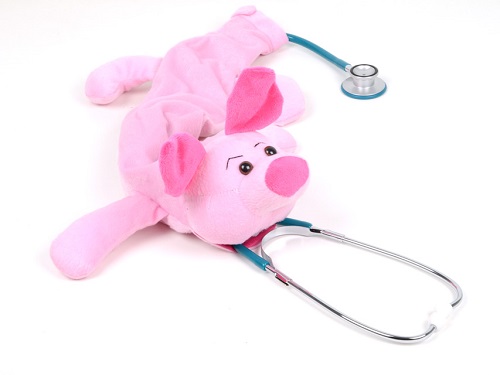 Paediatric Stethoscope Cover Pig